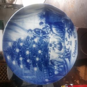 Vintage 1979 Kaiser Christmas Eve Collector Plate